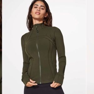 Lululemon Define Jacket Size 12 Dark Olive